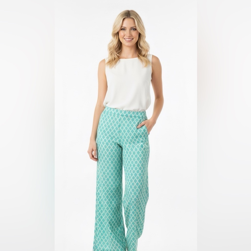 GIANNI BINI xsmall fun print summer pant like new
